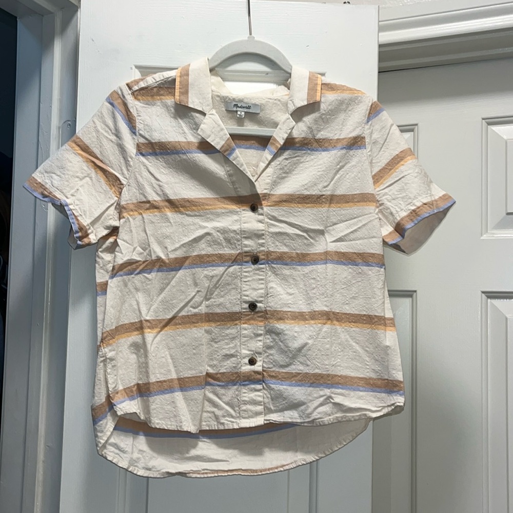 Madewell short sleeve button down